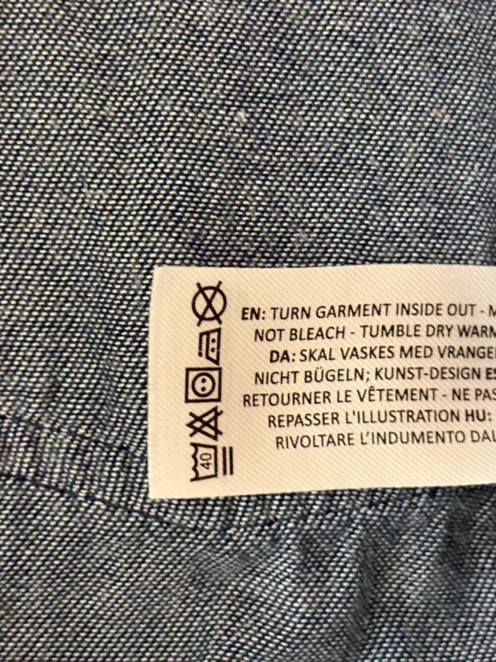 Ariat REAL Button Up Western Shirt. Size S. Denim. - Picture 11 of 11